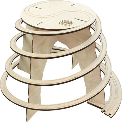 Mountain Spiral Railway, Basic Double Spiral - Made in USA
