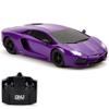 CMJ RC Cars: Lamborghini LP700-4 - Purple - 1:24 Scale, Remote Control Radio Vehicle, 2.4 Ghz, LED Headlights, Indoor-Outdoor Racing Toy, Licensed view 1