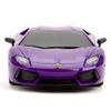 CMJ RC Cars: Lamborghini LP700-4 - Purple - 1:24 Scale, Remote Control Radio Vehicle, 2.4 Ghz, LED Headlights, Indoor-Outdoor Racing Toy, Licensed view 3