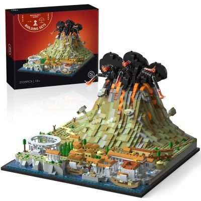 Givenni Architecture Ancient City of Pompeii Building Kit