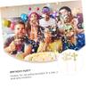 12Pcs Glitter Cross Cake Toppers - Golden Party Cake Decorations for Weddings, Birthdays, and Celebrations - 2 Sets of 6 Each view 3