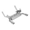 RC Gas Vent Pipe, Drilling Stainless Steel Proof Direct Replacement Simulation Upgrade Parts Fuel Tail Exhaust Pipe for 1/10 RC Crawler view 4