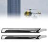 1 Pair of RC Helicopter Propellers Main Rotor High Strength Dual Propeller for Flywing FW450 V3 Replacement Accessories view 3