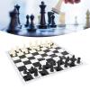 Folding Portable Chess Set, 2 in 1 Reversible Chinese Chess Checkers Kit, Complete Set with 32pcs Chess Pieces and 24pcs Checkers, Suitable for Travel Outdoor, Family Gatherings view 1