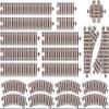 Wooden Train Track - Track Pack #2 - Made in USA - 21 Pieces view 1