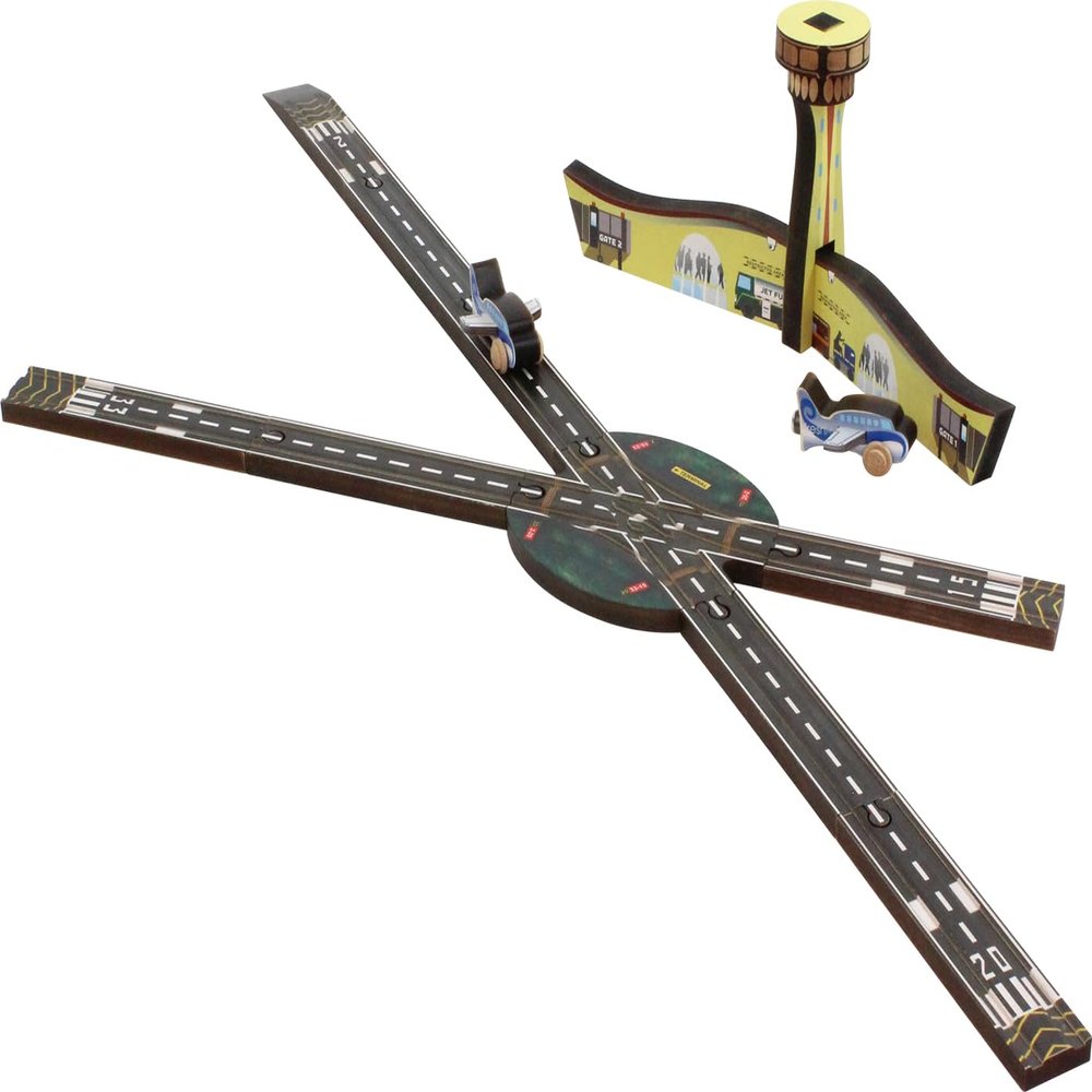 NameTrains Airport Set - Made in USA