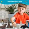 Get Ready Kids Polar Animal Toys Playset  6 Mini Plastic Animal Figurines for Toddlers Ages 1-3 and Up  Arctic & Antarctic Animals for Imaginative Play view 4