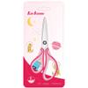 SLEMOON 7" Real Left handed Student Scissors, Premium Stainless Steel Blades Shears for Age 8~12,Ergonomic Semi-Soft ABS Rubber Grip, Suitable for School, Office and Family Daily Use,Pink view 1