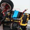 ALBARAY Upgrade Parts Compatible with Wltoys 104001 Aluminum Alloy Servo Mount Upgrade Parts for Match 1/10 RC Car (Color : Blue) view 3