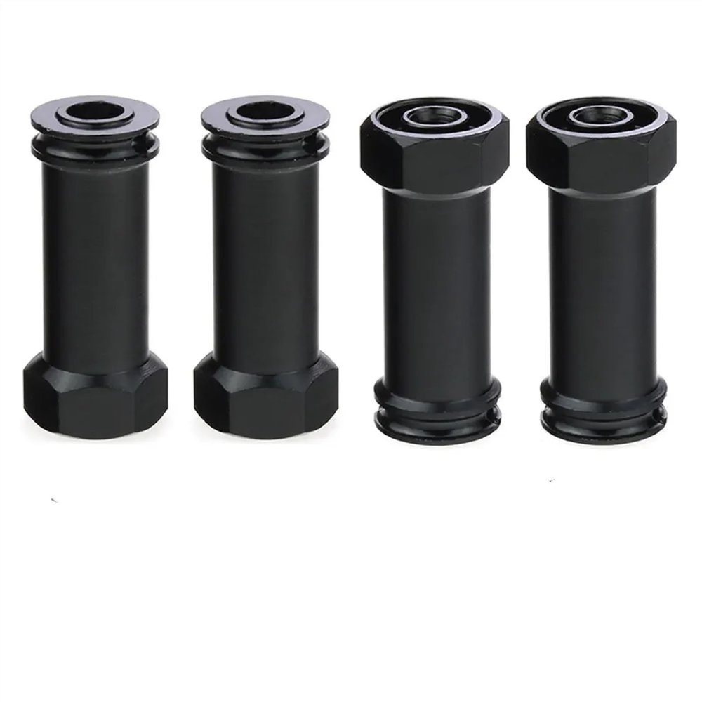 ALBARAY Upgrade Parts Compatible with Wltoys 1/12 12428 1242312MM Aluminum Wheel Hex Adapters Long 29Mm Extension RC Car Conversion Parts (Color : 2)