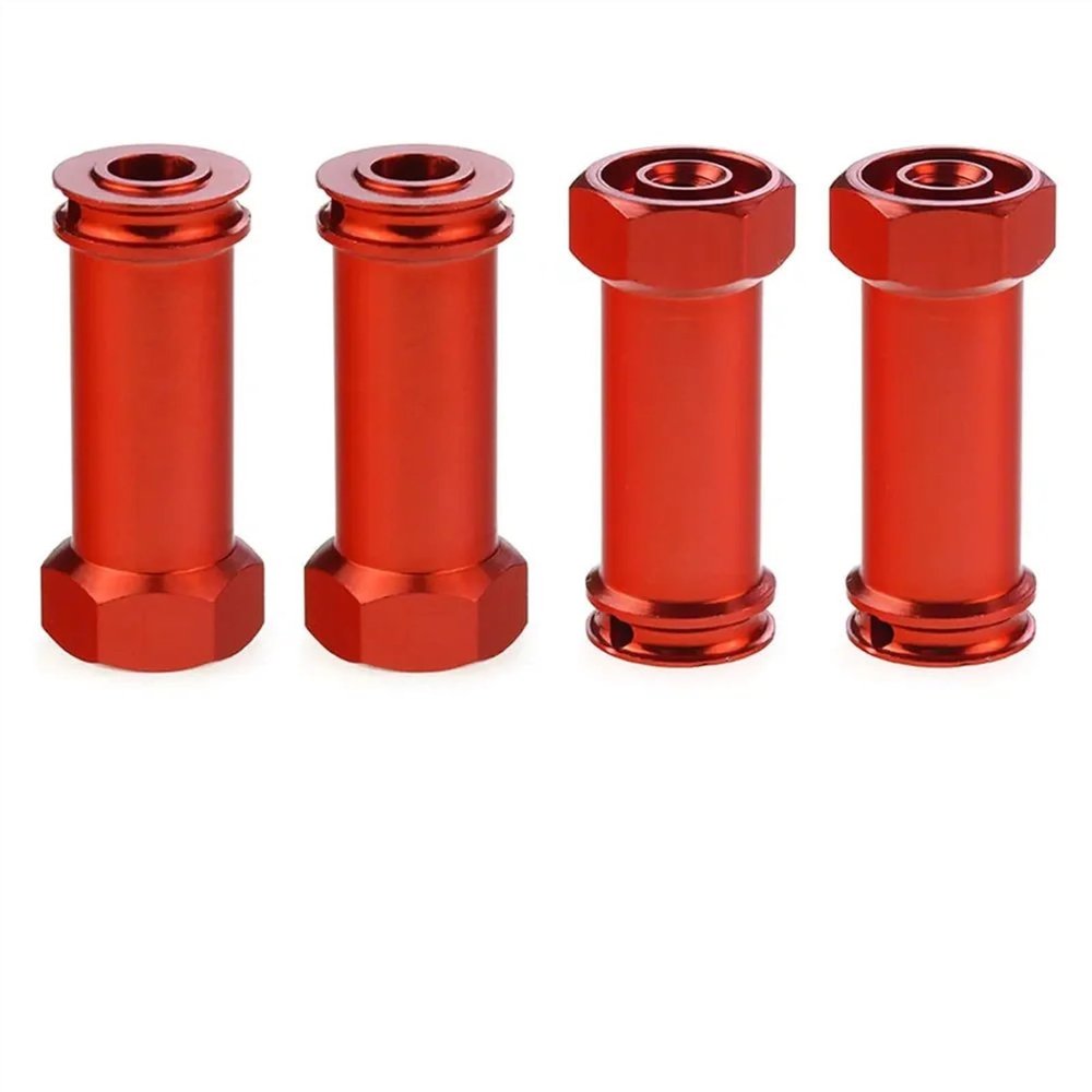 ALBARAY Upgrade Parts Compatible with Wltoys 1/12 12428 1242312MM Aluminum Wheel Hex Adapters Long 29Mm Extension RC Car Conversion Parts (Color : 5)