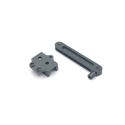 ALBARAY Upgrade Parts Compatible with Wltoys 12423 12427 12428 12429 RC Car Remote Control Car Support Steering Connecting Piece Metal Upgrade Parts Accessories (Color : 2)