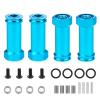ALBARAY Upgrade Parts Compatible with Wltoys 1/12 12428 1242312MM Aluminum Wheel Hex Adapters Long 29Mm Extension RC Car Conversion Parts (Color : 1) view 2