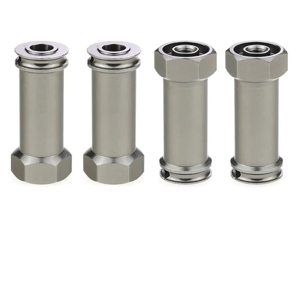 ALBARAY Upgrade Parts Compatible with Wltoys 1/12 12428 1242312MM Aluminum Wheel Hex Adapters Long 29Mm Extension RC Car Conversion Parts (Color : 3)