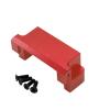 ALBARAY Upgrade Parts Compatible with Wltoys 104001 Aluminum Alloy Servo Mount Upgrade Parts for Match 1/10 RC Car (Color : Red) view 2