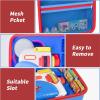 Case Compatible with Little Tikes for Story Dream Machine Books Starter Set, Toys Protective Container for Little Tikes for Storytime Audio Play Real for Littles Character Collection (Box Only), Blue view 4