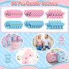 Bluegogo 202 Pcs Baby Gender Reveal Party Supplies Favors Boy or Girl, Gender Reveal Ideas Gender Reveal Games Supplies, Baby Gender Reveal Bracelets, Team Boy Girl Button Pins view 4
