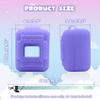 Silicone Cover Case for Bitzee Interactive Toy Digital Pet, Silicone Protective Cover for Bitzee Virtual Electronic Pets, Digital Pet Accessories for Bitzee with Lanyard, Purple (Case Only) view 2