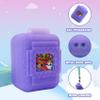 Silicone Cover Case for Bitzee Interactive Toy Digital Pet, Silicone Protective Cover for Bitzee Virtual Electronic Pets, Digital Pet Accessories for Bitzee with Lanyard, Purple (Case Only) view 4