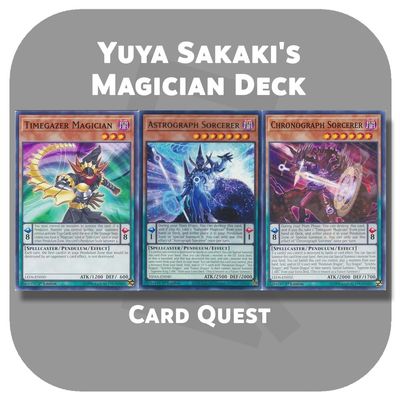 Complete Custom Deck for Yu-Gi-Oh! ARC-V - Yuya Sakaki's Magician Pendulum Deck