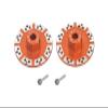 GPM Upgrades Aluminum 7075 +1.5Mm Hex With Brake Disk With Silver Lining for 1/10 Baja Rey Desert Truck-Los03008 (orange) view 1
