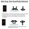 LOQATIDIS Precision Metal Spinning Top, The Easiest to Spin, Long Spin time Exceed 8 Mins, Support Handstand Rotation, Kill Time Relief Stress ADHD Anti-Anxiety Fidget Toys (M, Black) view 4