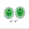 GPM Upgrades Aluminum 7075 +1.5Mm Hex With Brake Disk With Silver Lining for 1/10 Baja Rey Desert Truck-Los03008 (green) view 1