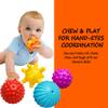 ROHSCE Baby Balls for Toddlers 1-3, Bath Toys for Babies 6-12 Months, Infant Soft Sensory Balls Set, Montessori Bathroom Shower Teether Gift for Boys Girls 6 Pack view 4