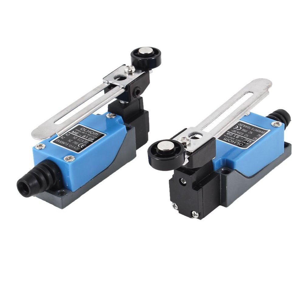 WARTHY ME-8108 Momentary Limit Switch SPDT 10A/250VAC 6A/380VAC 2PCS for CNC Milling Machine 3D Printer Door Switch