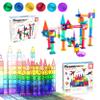 PicassoTiles 150PC Marble Run Race Track + 60PC Magnet Tiles Fun & Creative Playset Bundle: STEAM Learning & Educational Sensory Toy for Preschool & Kindergarten Kids Ages 3+, A Classroom Must Have view 1