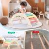 BlueWood Wooden Ladder Arch for Climbing Toddlers Waldorf Children Indoor Gym Learning Playset Playground Kids - Rainbow view 4
