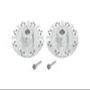 GPM Upgrades Aluminum 7075 +1.5Mm Hex With Brake Disk With Silver Lining for 1/10 Baja Rey Desert Truck-Los03008 (silver) view 1
