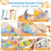 Aliex Wooden Kids Tool Set, 30pcs Toy Tools for Toddlers with Vest, Tool Kit Toddler Montessori Stem Learning Educational Toys for 3 4 5 Years Old Boys Girls, Birthday Gift for Kids view 3