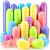 OCTERIC 120Pcs Easter Eggs, 2.3" Fillable Pastel Colors Plastic Easter Eggs Empty for Easter Hunt, Easter Basket Stuffers, Party Favor, Classroom Prize Supplies view 1