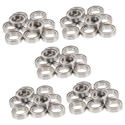 Mobestech 50pcs Bearings for Remote Steel Fittings Compatible Models Easy Install Replacement Parts for Rc Vehicles