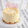 Hazyore Rose Gold Cake Topper, 6pcs Acrylic Cake Toppers for Birthday Decorations view 4