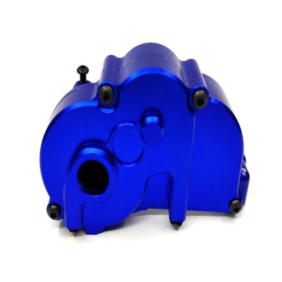 KEBEILEE CNC Aluminum Center Transmission Housing for LOSI RZR 1/10 (Blue)