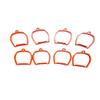 3D Printed Racetrack Connectors Suspension Bridge Set of 10/20/50/100/200 Compatible with Hotwheels Track Sets (RED) Wholesale lot (Set of 200) view 2