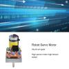 ASME04B Robot Servo High Power Motor, Aluminum Alloy Super Torsion Digital Steering Gear Mechanical Equipment, Support 12V~24V 380kg.cm, Perfect for Large Robots, Robotic Arms view 4