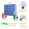 SDADI Jumbo 4 in a Row Game, 4-to-Score Giant Game Set with Adjustable Height (2.5-3.5 FT) for Kids & Adults, Indoor/Outdoor Connect Game with Quick-Release Slider, Perfect for Family and Party Games view 4