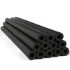 Nezyo 12 Pack Pool Noodles Foam Swim Noodles 52 Inch Jumbo Hollow Swimming Pool Noodle Bulk Floats Heavy Duty for Xmas Decoration Craft Projects Padding Bumper(Black) view 1