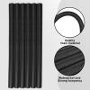 Nezyo 12 Pack Pool Noodles Foam Swim Noodles 52 Inch Jumbo Hollow Swimming Pool Noodle Bulk Floats Heavy Duty for Xmas Decoration Craft Projects Padding Bumper(Black) view 2