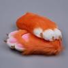 Fursuit Paws Furry Furries Paw Costumes Accessories (Orange Pair) view 1