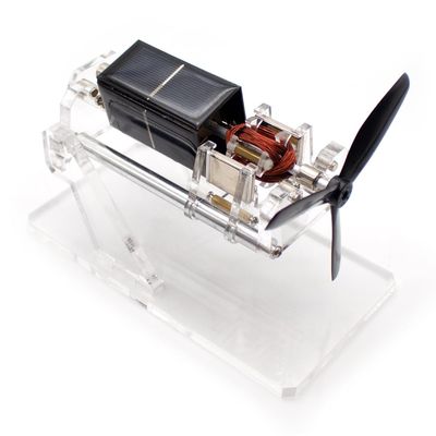Magnetic Levitation Solar Motor Double Layer Fan Mendocino Dual Axis Design DIY Creative Gifts 300-1500RPM