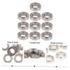 Mobestech 20pcs Steel Bearings for Rc Cars Upgrade Kit for Remote Control Vehicles and Wear-Resistant Replacement Parts view 3