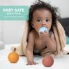 ROHSCE Bath Toys, Soft Sport Sensory Balls for Toddlers Boys Girls No Hole Wheat Straw Soft Montessori Toys for Babies 6 Months+, Swimming Pool Beach Shower Baby Toys view 3