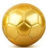 Golden Mini Soccer Ball Size 2 Toddler Soccer Ball Small Soccer Ball Kids Soccer Ball Age 3-8 Indoor Soccer Ball Training Soccer Ball for Soccer Trophy Boys Girls Gift Outdoor Grass Game Sport Yard view 1