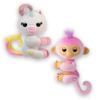 Fingerlings Interactive Baby Monkey and Unicorn - Pack of 2 - Lulu & Harmony - 70+ Sounds & Reactions, Heart Lights Up, Reacts to Touch (Ages 5+) view 1