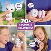 Fingerlings Interactive Baby Monkey and Unicorn - Pack of 2 - Lulu & Harmony - 70+ Sounds & Reactions, Heart Lights Up, Reacts to Touch (Ages 5+) view 2