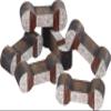 Wooden Train Track - Dog Bone Connectors - Made in USA - 6 Pack view 1